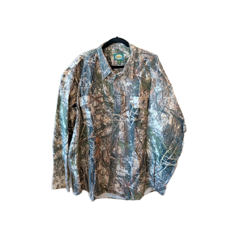 Cabela Men NWOT Hunting Button Up Shirt & Pant Size 3 XL Shirt & Size 44/33 Pant